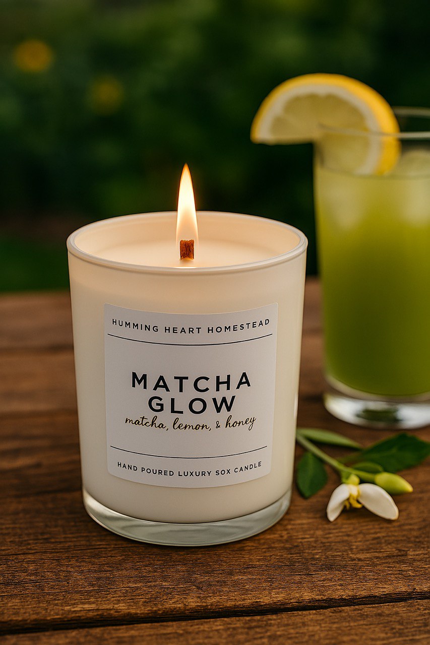 Matcha Glow Candle (7 oz / 40 hrs)