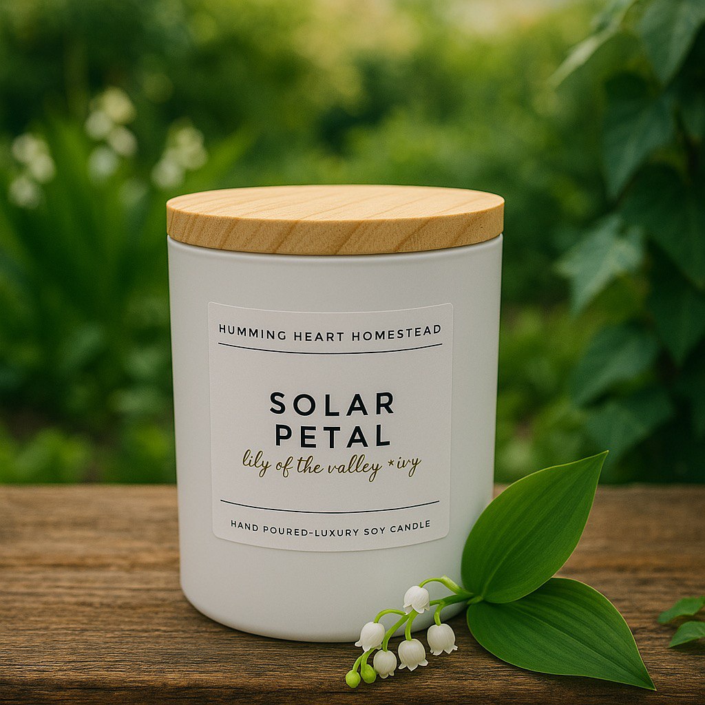 Solar Petal Candle (7 oz / 40 hrs)