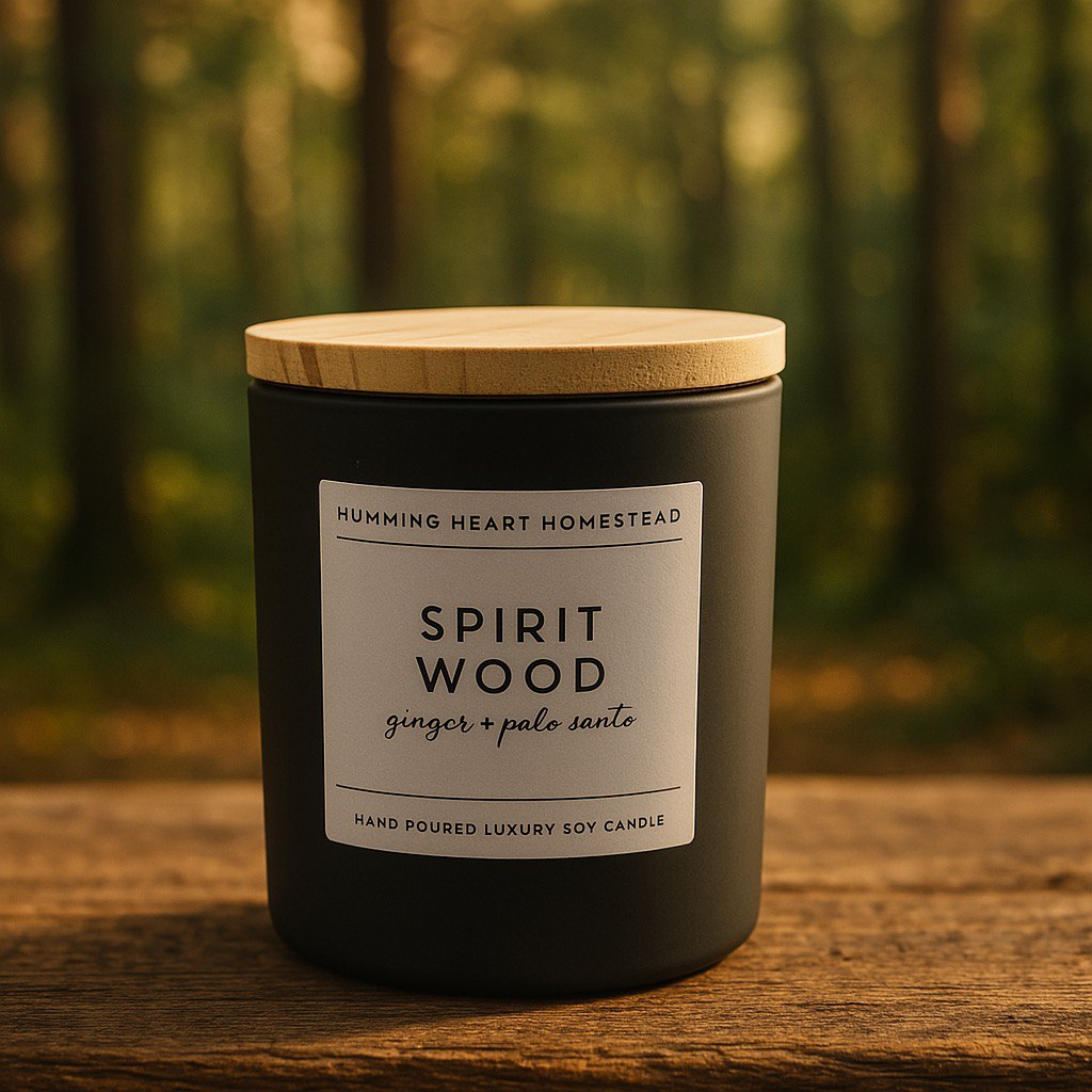 Spirit Wood Candle (7 oz / 40 hrs)