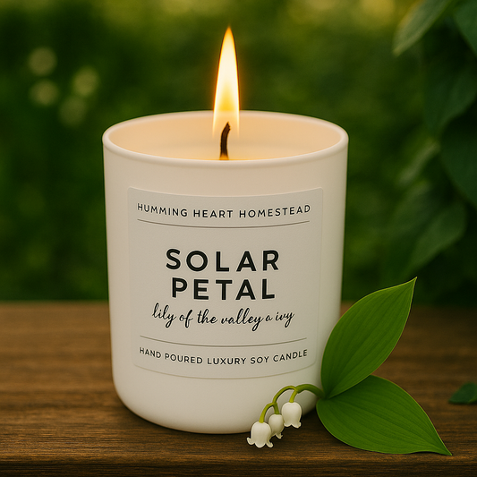Solar Petal Candle (7 oz / 40 hrs)