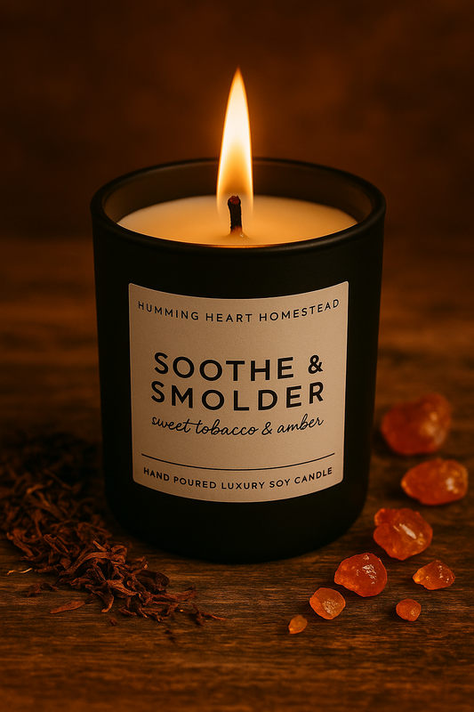 Soothe & Smolder Candle (7 oz / 40 hrs)
