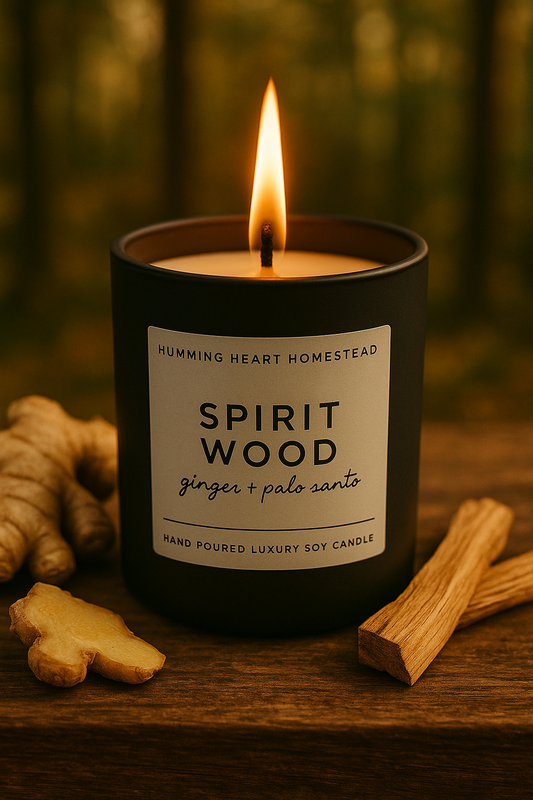 Spirit Wood Candle (7 oz / 40 hrs)